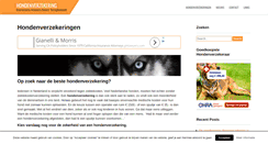 Desktop Screenshot of hondenverzekeringen.org